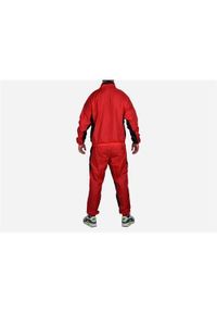 Dres treningowy męski Nike Nba Chicago Bulls Courtside. Kolor: czerwony. Materiał: dresówka. Sport: fitness