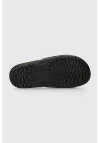 Crocs klapki Classic Crocs Slide męskie kolor czarny 206121. Kolor: czarny. Materiał: materiał, guma. Wzór: gładki. Obcas: na obcasie. Wysokość obcasa: niski #3