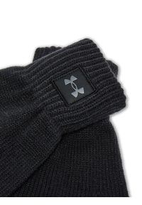 Under Armour Rękawiczki Męskie UA Halftime Gloves 1373157-003 Czarny. Kolor: czarny. Materiał: materiał