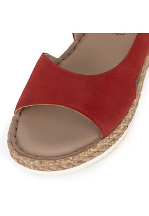 Lasocki Sandały WI16-3087-01 Czerwony. Kolor: czerwony. Materiał: skóra