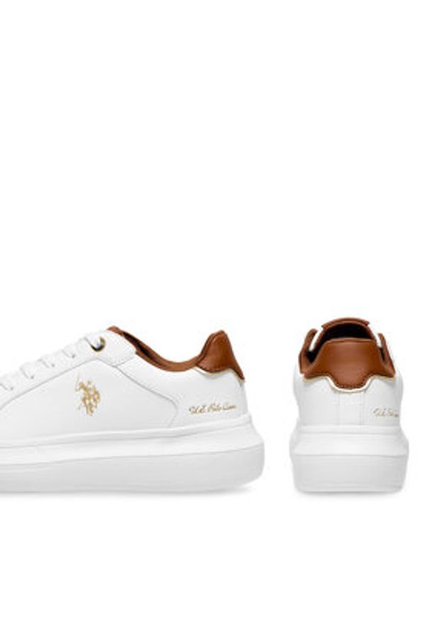 U.S. Polo Assn. Sneakersy CHELIS001A Biały. Kolor: biały. Materiał: syntetyk