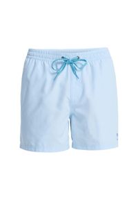 Quiksilver - Szorty kąpielowe dla Mężczyzn EVERYDAY SOLID VOLLEY 15" Niebieski. Kolor: niebieski. Materiał: poliester, tkanina. Styl: sportowy #1