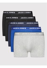 Jack & Jones - Jack&Jones Komplet 5 par bokserek Basic 12173776 Kolorowy. Materiał: bawełna. Wzór: kolorowy