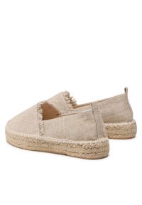 Jenny Fairy Espadryle H050721-XX Beżowy. Kolor: beżowy. Materiał: materiał #4