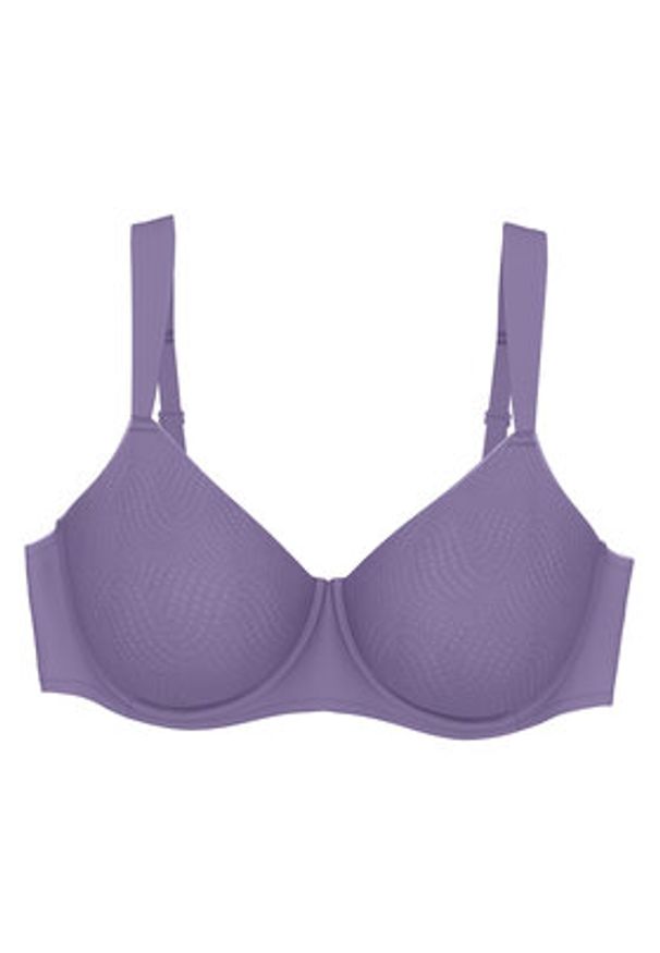 Triumph Biustonosz z fiszbiną Essential 10219713 Fioletowy. Kolor: fioletowy. Materiał: syntetyk