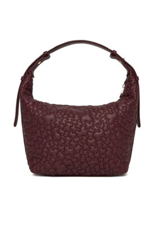 Tous - TOUS Torebka Puffy Bear 2002304921 Bordowy. Kolor: czerwony. Materiał: skórzane