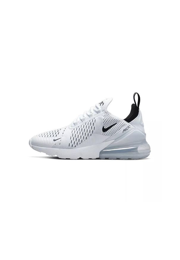 Buty do chodzenia damskie Nike Wmns Air Max 270. Zapięcie: sznurówki. Kolor: biały, wielokolorowy, czarny. Materiał: materiał, syntetyk, tkanina. Szerokość cholewki: normalna. Model: Nike Air Max. Sport: turystyka piesza
