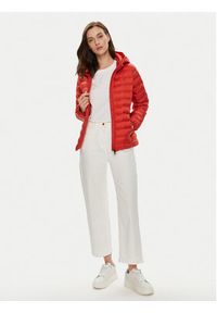 TOMMY HILFIGER - Tommy Hilfiger Kurtka przejściowa WW0WW38927 Czerwony Regular Fit. Kolor: czerwony. Materiał: syntetyk #3