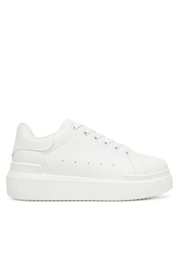 DeeZee Sneakersy YB520-1 Biały. Kolor: biały. Materiał: skóra