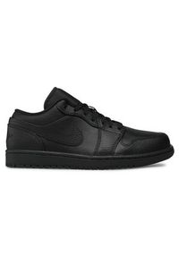 Nike Sneakersy Air Jordan1Low 553558 091 Czarny. Kolor: czarny. Materiał: skóra. Model: Nike Air Jordan #6