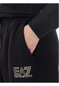EA7 Emporio Armani Dres 7W000110 AF12473 MC004 Czarny Loose Fit. Kolor: czarny. Materiał: bawełna #4