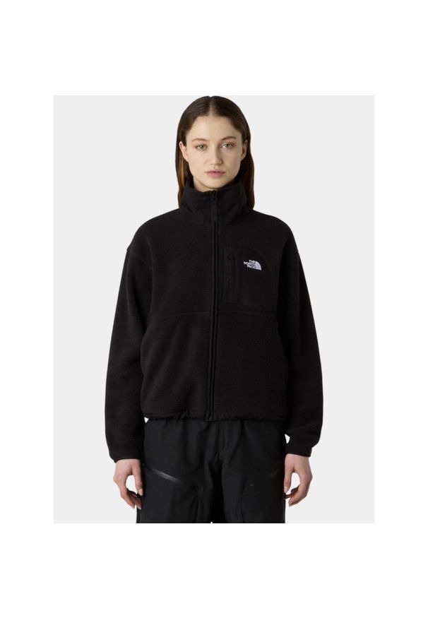 Sweter Damski The North Face W Yumiori Off Peak. Kolor: czarny. Materiał: polar. Sport: turystyka piesza