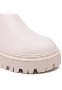 DeeZee Botki H18981-2 Écru. Materiał: skóra #2