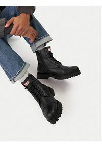 Hunter Trapery CHESTER-01 MI08 Czarny. Kolor: czarny. Materiał: skóra #6
