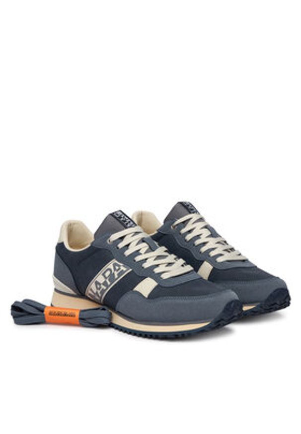 Napapijri Sneakersy NP0A8BLO Kolorowy. Materiał: skóra, zamsz. Wzór: kolorowy