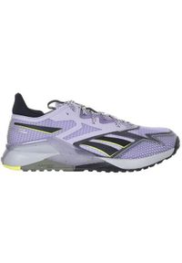 Buty treningowe damskie Reebok nano x2 tr adventure. Kolor: fioletowy, różowy, wielokolorowy. Materiał: syntetyk, materiał. Szerokość cholewki: normalna