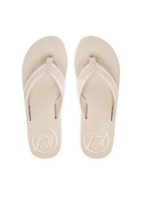 TOMMY HILFIGER - Tommy Hilfiger Japonki Webbing Beach Sandal FW0FW09038 Écru. Materiał: materiał #4