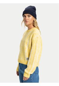 Quiksilver Sweter Selwyn EQWSW03031 Żółty Cropp Fit. Kolor: żółty. Materiał: syntetyk #7