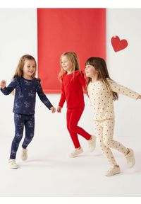 Sinsay - Bawełniane legginsy 3 pack - kremowy. Kolor: kremowy. Materiał: bawełna #1