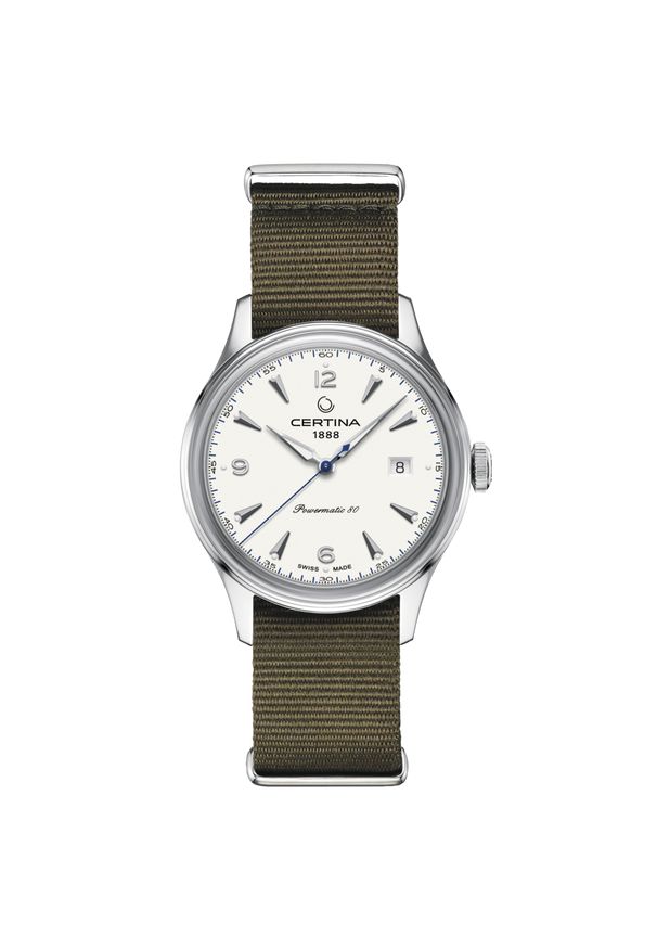 CERTINA ZEGAREK DS Powermatic C038.407.18.037.00. Materiał: materiał