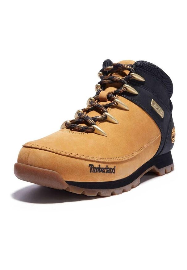 Buty do chodzenia męskie Timberland Euro Sprint Hiker. Wysokość cholewki: za kostkę. Zapięcie: sznurówki. Kolor: brązowy, beżowy, wielokolorowy. Materiał: skóra, materiał, syntetyk. Szerokość cholewki: normalna. Sport: bieganie, turystyka piesza