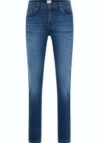 Męskie Spodnie Jeansowe Mustang Style Vegas Slim Denim Blue 1014857 5000 883 #4
