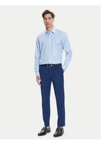BOSS Koszula H-Joe 50519887 Błękitny Regular Fit. Kolor: niebieski. Materiał: bawełna #5