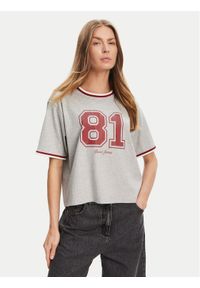 Guess Jeans T-Shirt W5YI19 K8HM0 Szary Regular Fit. Kolor: szary. Materiał: bawełna #1