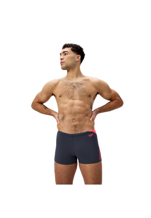 Spodenki kąpielowe męskie Speedo Hyperboom Spl Asht. Kolor: czarny. Materiał: materiał
