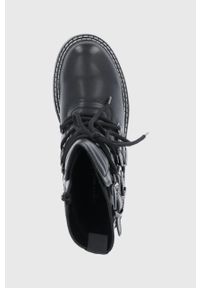 Answear Lab - Workery. Nosek buta: okrągły. Zapięcie: sznurówki. Kolor: czarny. Materiał: guma. Styl: wakacyjny