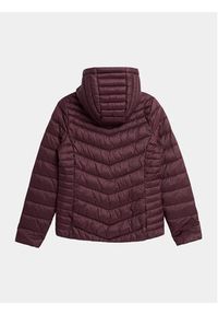 4f - 4F Kurtka przejściowa 4FAW23TDJAF225 Fioletowy Slim Fit. Kolor: fioletowy. Materiał: syntetyk