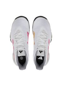 Adidas - adidas Buty do tenisa Barricade Tennis HP9697 Biały. Kolor: biały. Materiał: materiał. Sport: tenis