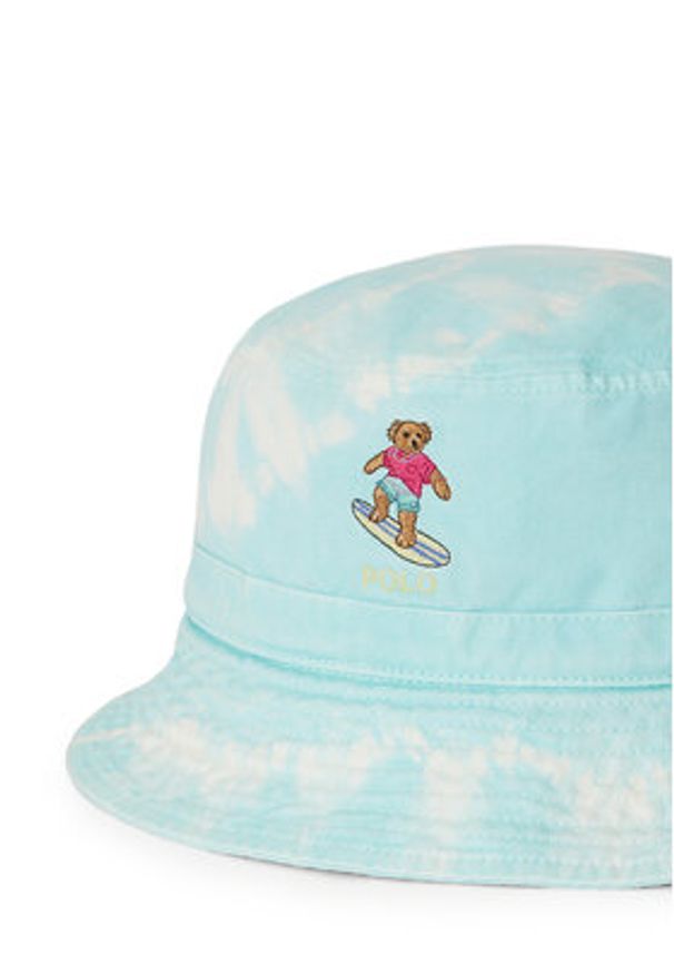 Polo Ralph Lauren Kapelusz 323B13850001 Błękitny. Kolor: niebieski. Materiał: bawełna