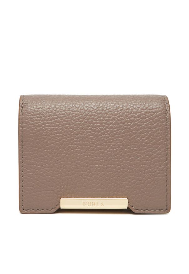 Furla Mały Portfel Damski Giada WP00522 HSF000 Beżowy. Kolor: beżowy. Materiał: skóra