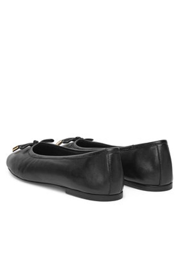 Gino Rossi Baleriny ALIS-118120 Czarny. Kolor: czarny. Materiał: skóra
