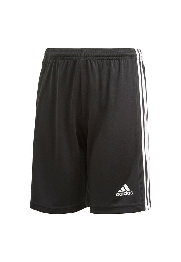 Adidas - Spodenki piłkarskie dla dzieci adidas Squadra 21 Short. Kolor: biały, wielokolorowy, czarny
