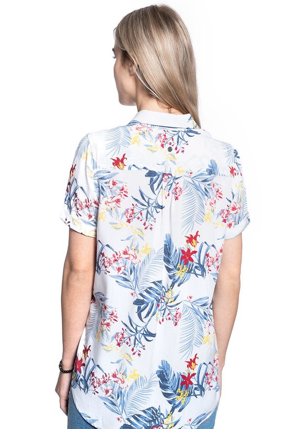 Mustang - DAMSKA KOSZULA MUSTANG EDDA AOP BLOUSE 1009460 11707