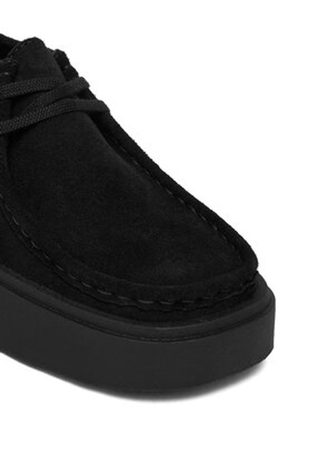 Clarks Półbuty Torview W 26184944 Czarny. Kolor: czarny. Materiał: zamsz, skóra