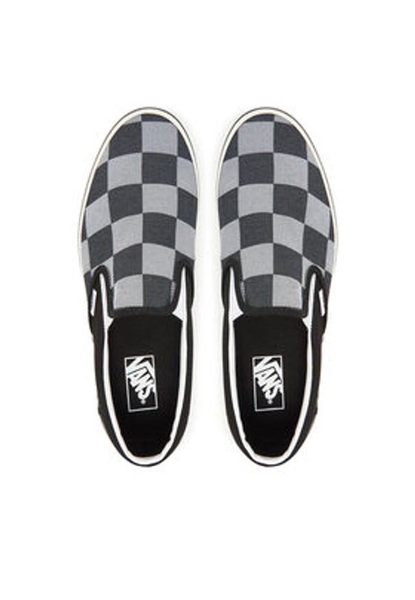 Vans Tenisówki Classic Slip-On VN000D5PBMA1 Czarny. Zapięcie: bez zapięcia. Kolor: czarny. Materiał: materiał