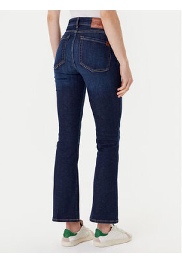 Weekend Max Mara Jeansy Rapallo 2525186021 Granatowy Straight Fit. Kolor: niebieski