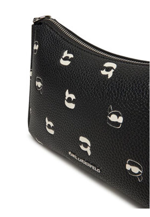 Karl Lagerfeld - KARL LAGERFELD Torebka A2W30207 Czarny. Kolor: czarny. Materiał: skórzane