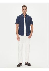 TOMMY HILFIGER - Tommy Hilfiger Koszula MW0MW38954 Granatowy Regular Fit. Kolor: niebieski. Materiał: bawełna #5