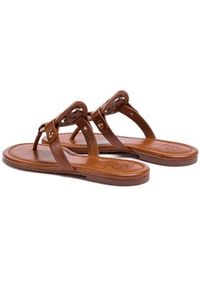 Tory Burch Japonki Miller 50008694 Brązowy. Kolor: brązowy. Materiał: skóra #3