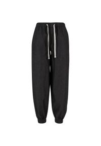 Urban Classics - Spodnie Do Joggingu Damskie Denim Lekkie. Kolor: czarny. Materiał: denim. Długość: długie. Sport: bieganie #1