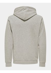 Only & Sons Bluza Lenny 22028594 Szary Regular Fit. Kolor: szary. Materiał: syntetyk, bawełna