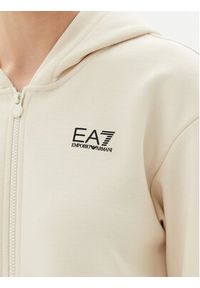EA7 Emporio Armani Dres 7W000076 AF10443 U1079 Beżowy Regular Fit. Kolor: beżowy. Materiał: syntetyk #5