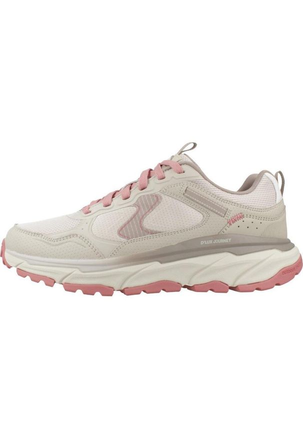 skechers - Buty SKECHERS DLUX JORNEY Szary. Kolor: szary. Materiał: syntetyk, tkanina, skóra