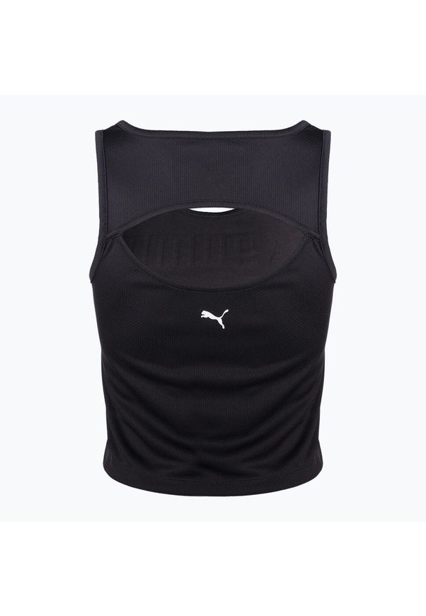 Puma - Top treningowy damski PUMA Fit Skimmer Tank. Kolor: czarny. Sport: fitness