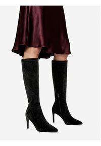 DeeZee Kozaki CEO-R25AW09641 Czarny. Kolor: czarny. Materiał: materiał #8