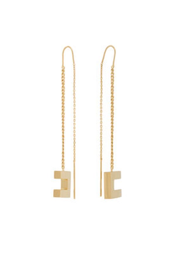 Elisabetta Franchi Kolczyki OR-16A-56E2-V170 Złoty. Materiał: metalowe. Kolor: złoty